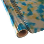 StarCraft Electra Foil - Tie Dye Blue & Gold - 12" x 25 feet