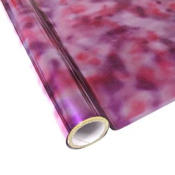 StarCraft Electra Foil - Tie Dye Purple - 12" x 25 feet