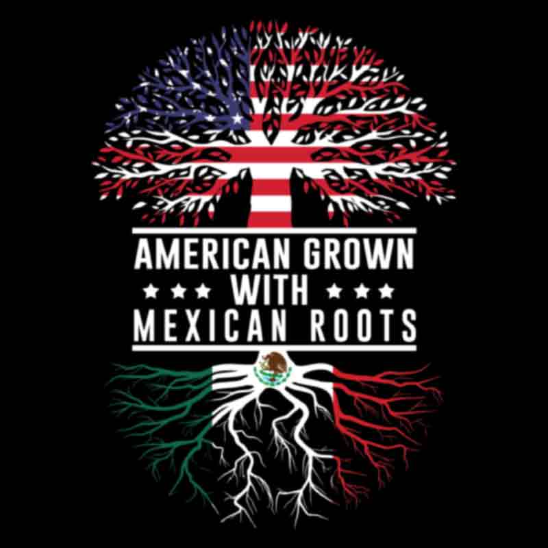 American Grown with Mexican Roots (DTF Transfer)
