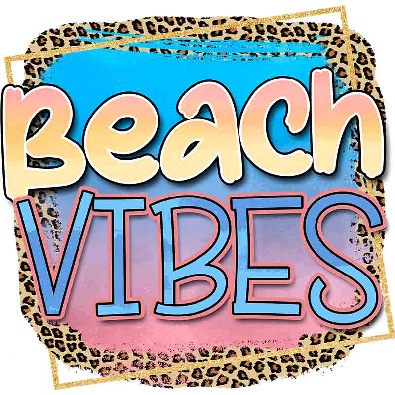 Beach Vibes (DTF Transfer)