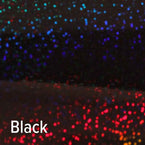 Black Siser Holographic Heat Transfer Vinyl (HTV) (Bulk Rolls)