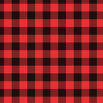 Red Buffalo Plaid Patterned Adhesive Vinyl