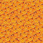 Bunch O' Jack-O-Lanterns Patterned Heat Transfer Vinyl (HTV)