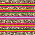 Cheetah Striped Spring Patterned Heat Transfer Vinyl (HTV)