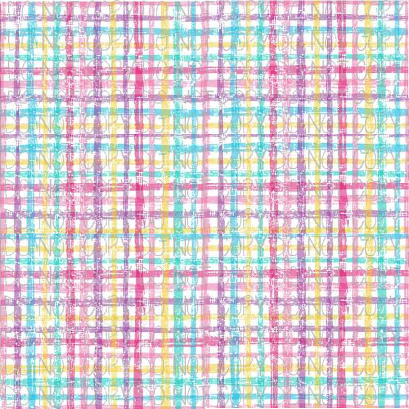 Oster-Gingham-Tartan-Karo-Muster-Wärmeübertragungsfolie (HTV)