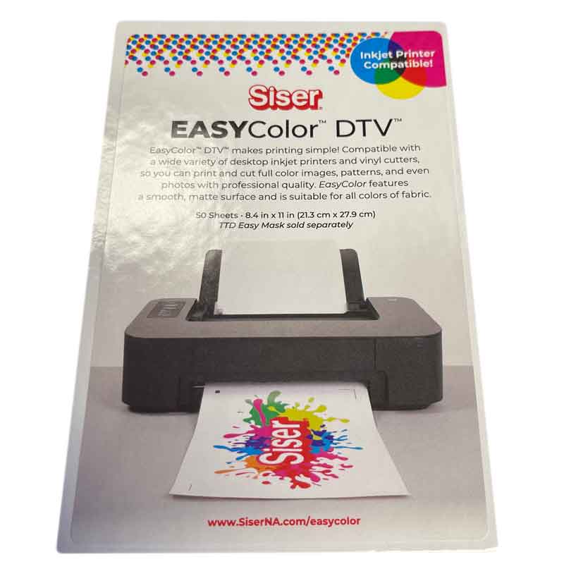  Siser EasyColor DTV, 8.4” x 1yd Roll - Inkjet Printer