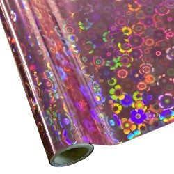 StarCraft Electra Foil - Flower Power - 12" x 25 feet