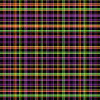 Halloween Plaid Patterned Heat Transfer Vinyl (HTV)