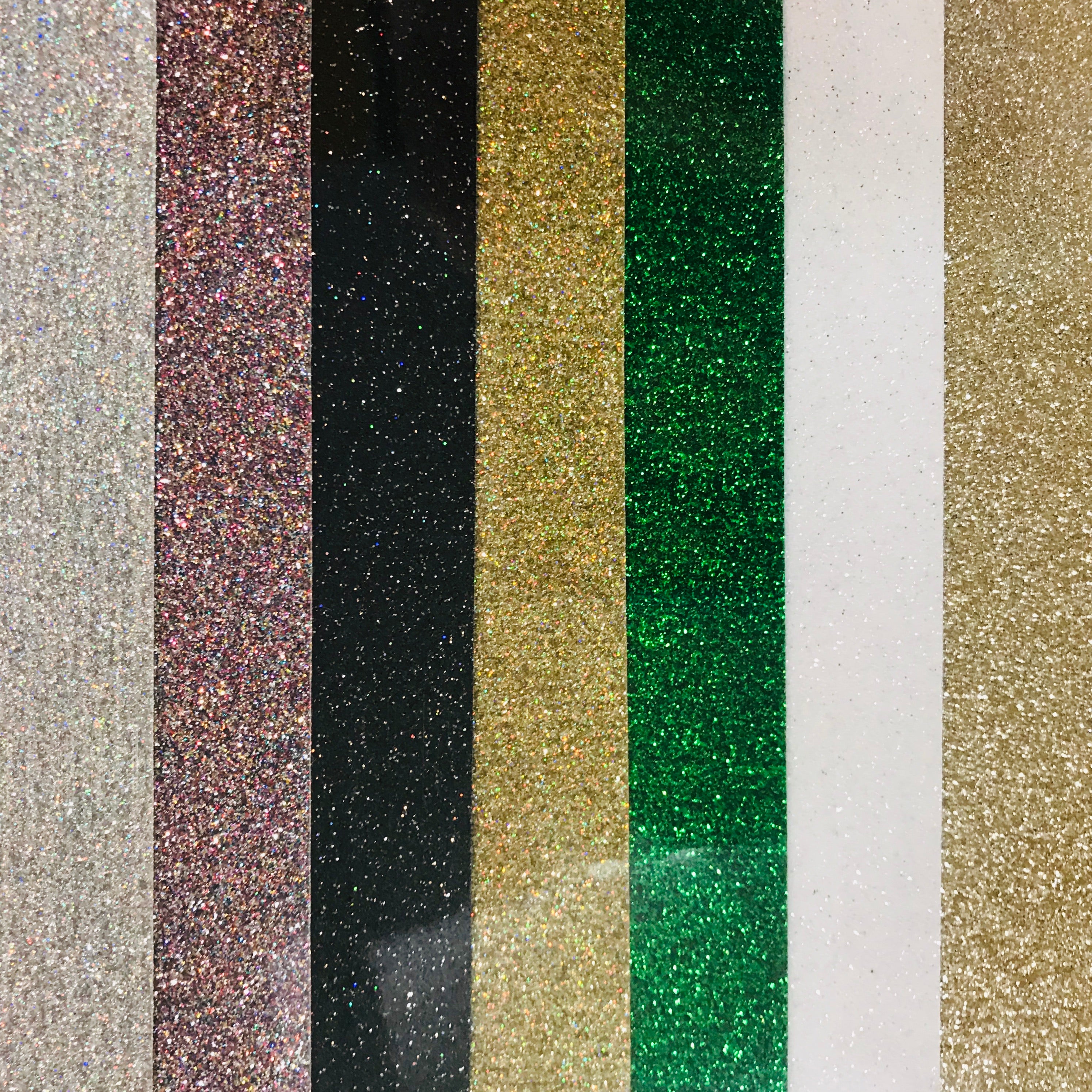 Neujahrs-Siser-Glitzer-Wärmeübertragungsfolien-Set (HTV)