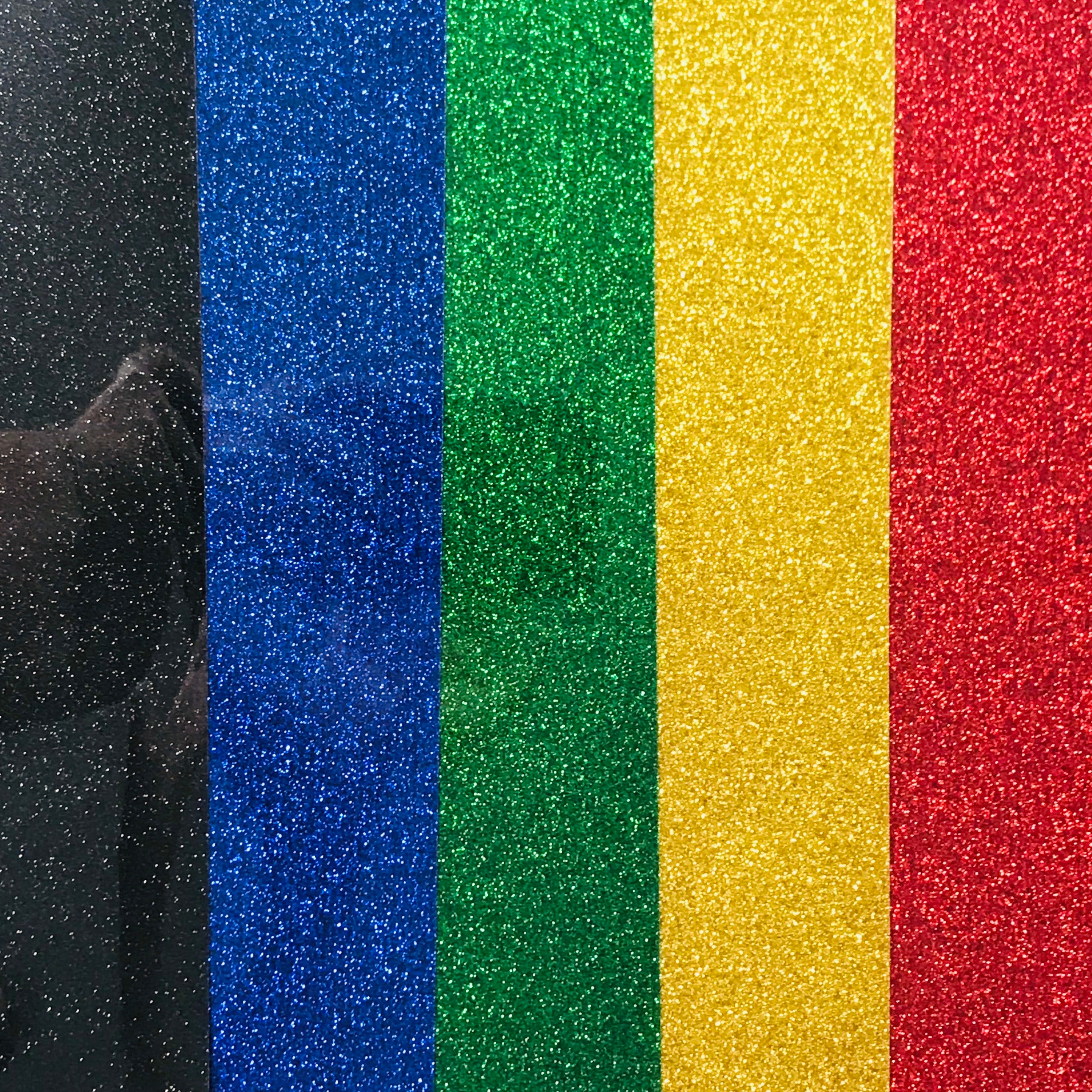 Wildcard Colors Siser Glitzer-Wärmeübertragungsfolie (HTV)-Bundle