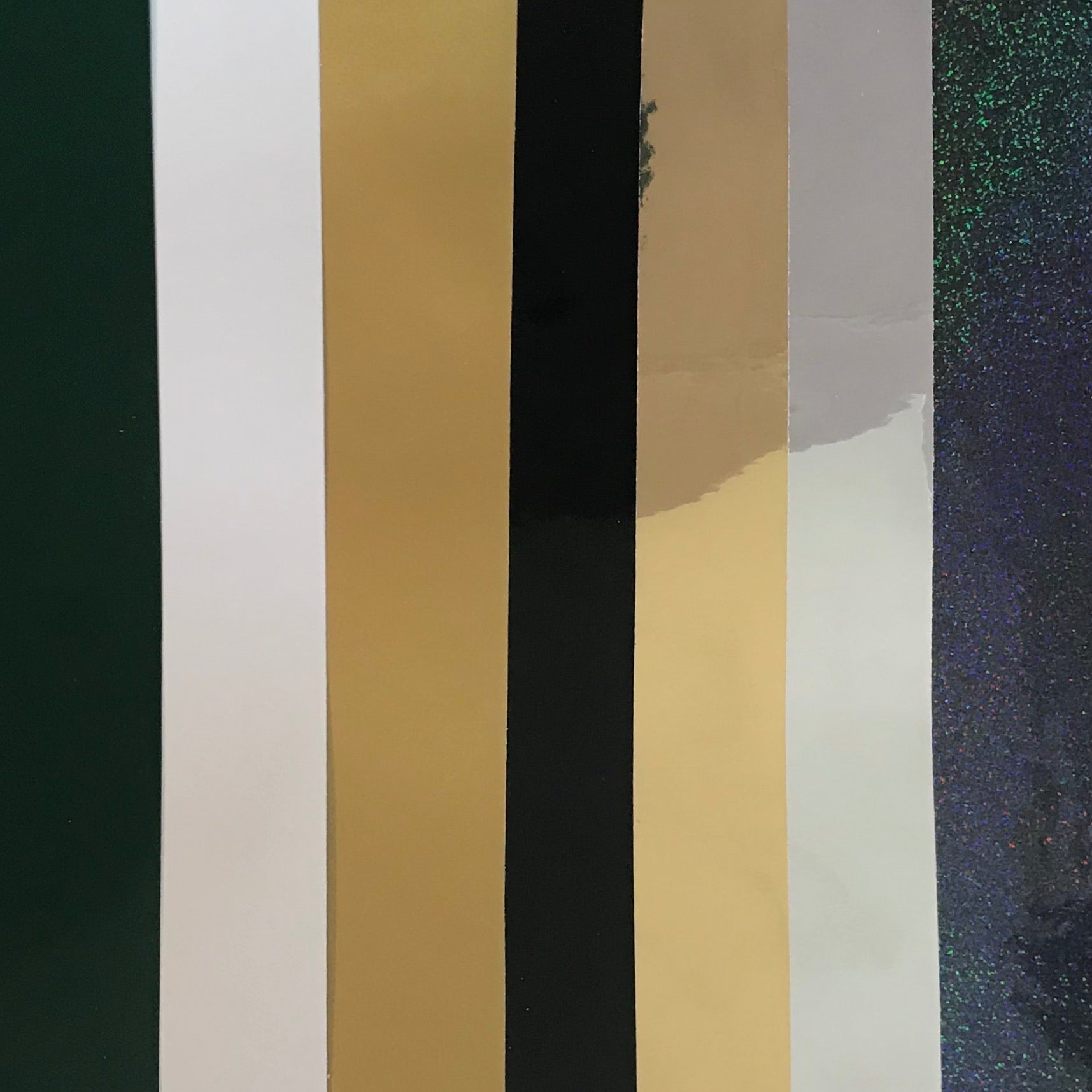 Klebeset in Neujahrsfarben