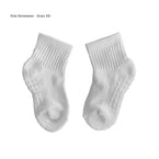Silky Socks™ Blank Kids Streetwear Ankle Socks with Grips