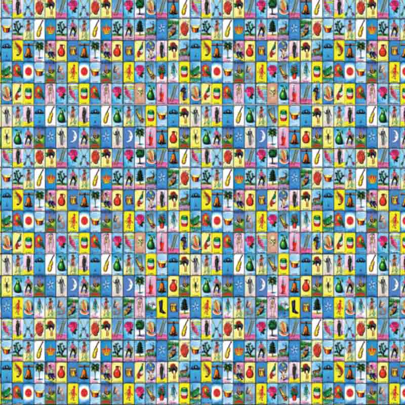 Lotería Patterned Adhesive Vinyl