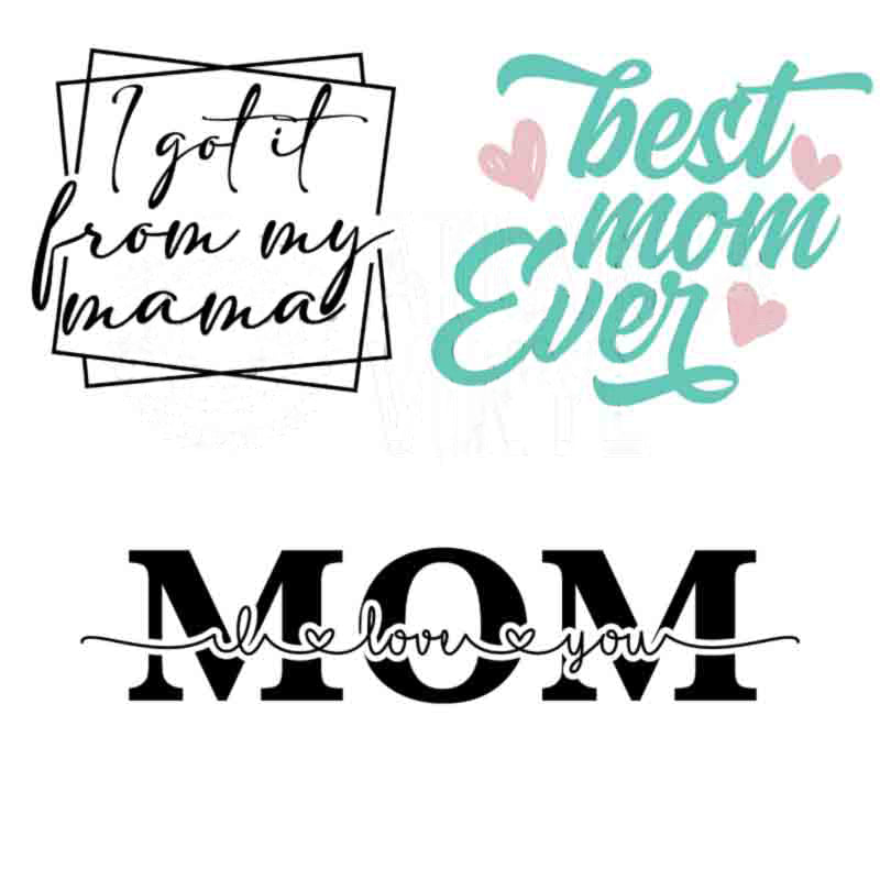 Mother's Day SVG Bundle (3 SVGs)