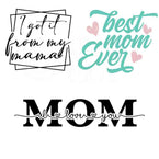 SVG-Bundle zum Muttertag (3 SVGs)