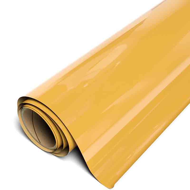 12" Mustard Siser EasyWeed Heat Transfer Vinyl (HTV)