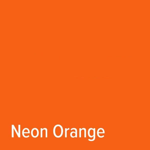 Neon Orange Glow In The Dark Heat Transfer Vinyl (HTV)