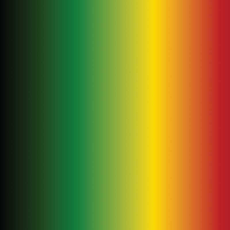 Vinilo de transferencia térmica con estampado ombré panafricano (HTV)