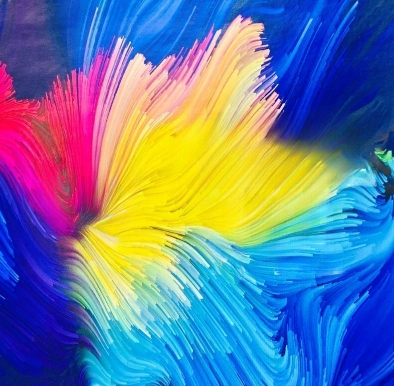 Vinilo adhesivo con estampado de salpicaduras de noche estrellada