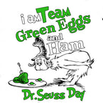 Dr. Seuss Day Team Green Eggs and Ham SVG