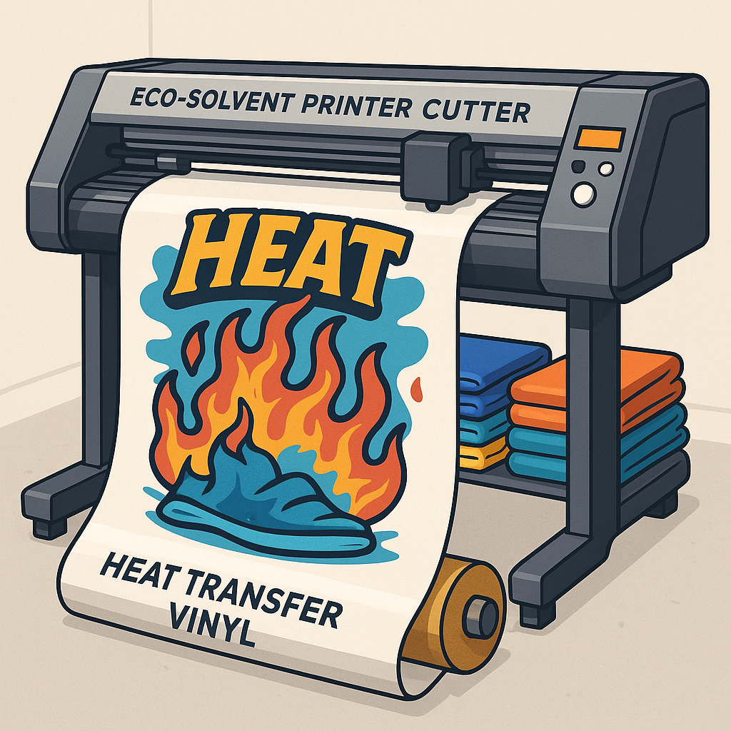 Create Full-Color Designs That Pop with Eco-Solvent Printing and Specialty HTV Films