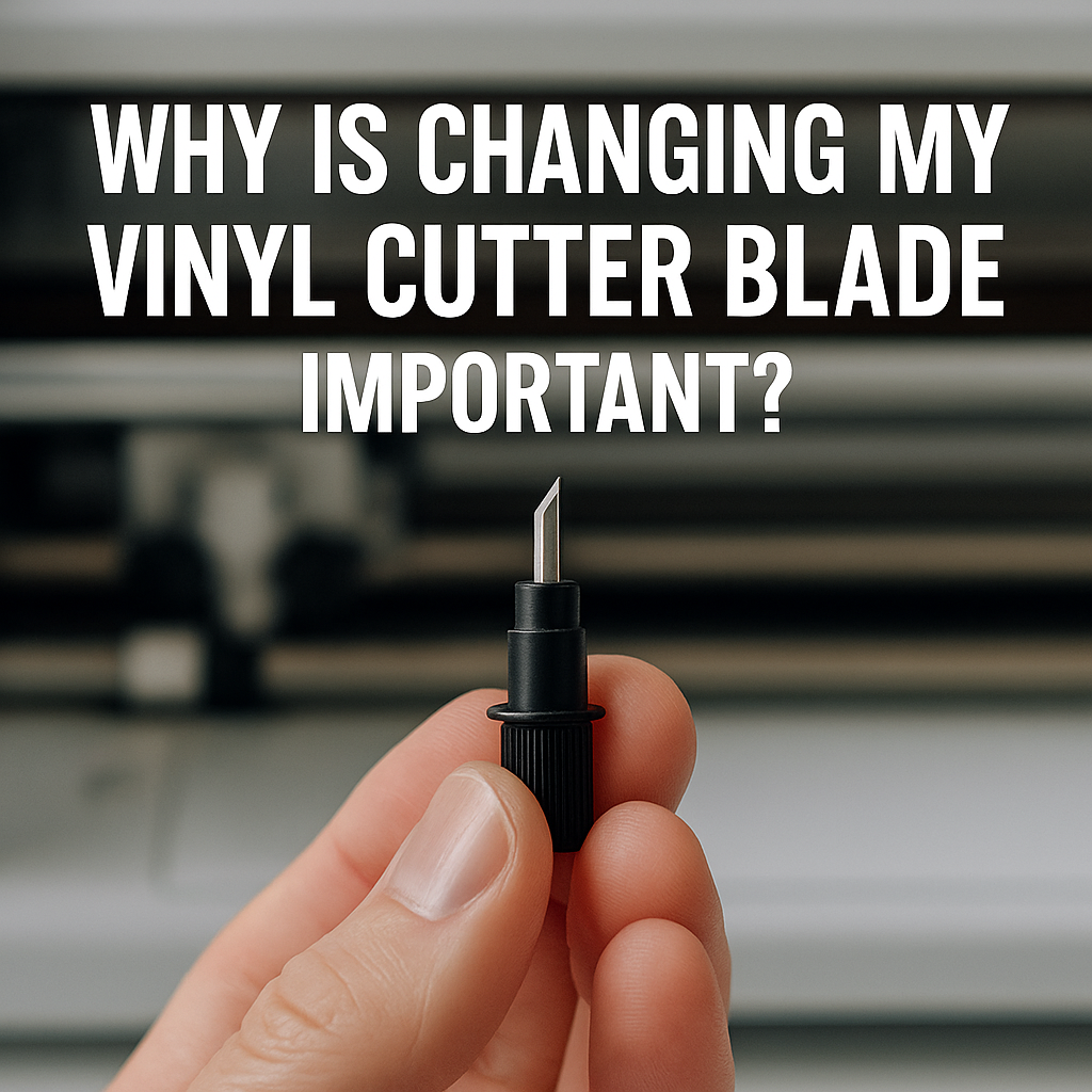 Why Is Changing My Vinyl Cutter Blade Important?