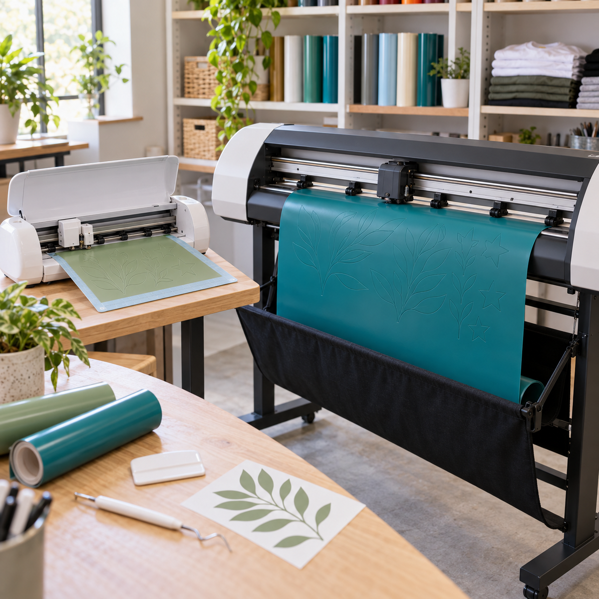 How to Choose a Vinyl Cutter: Hobby vs. Commercial Machines