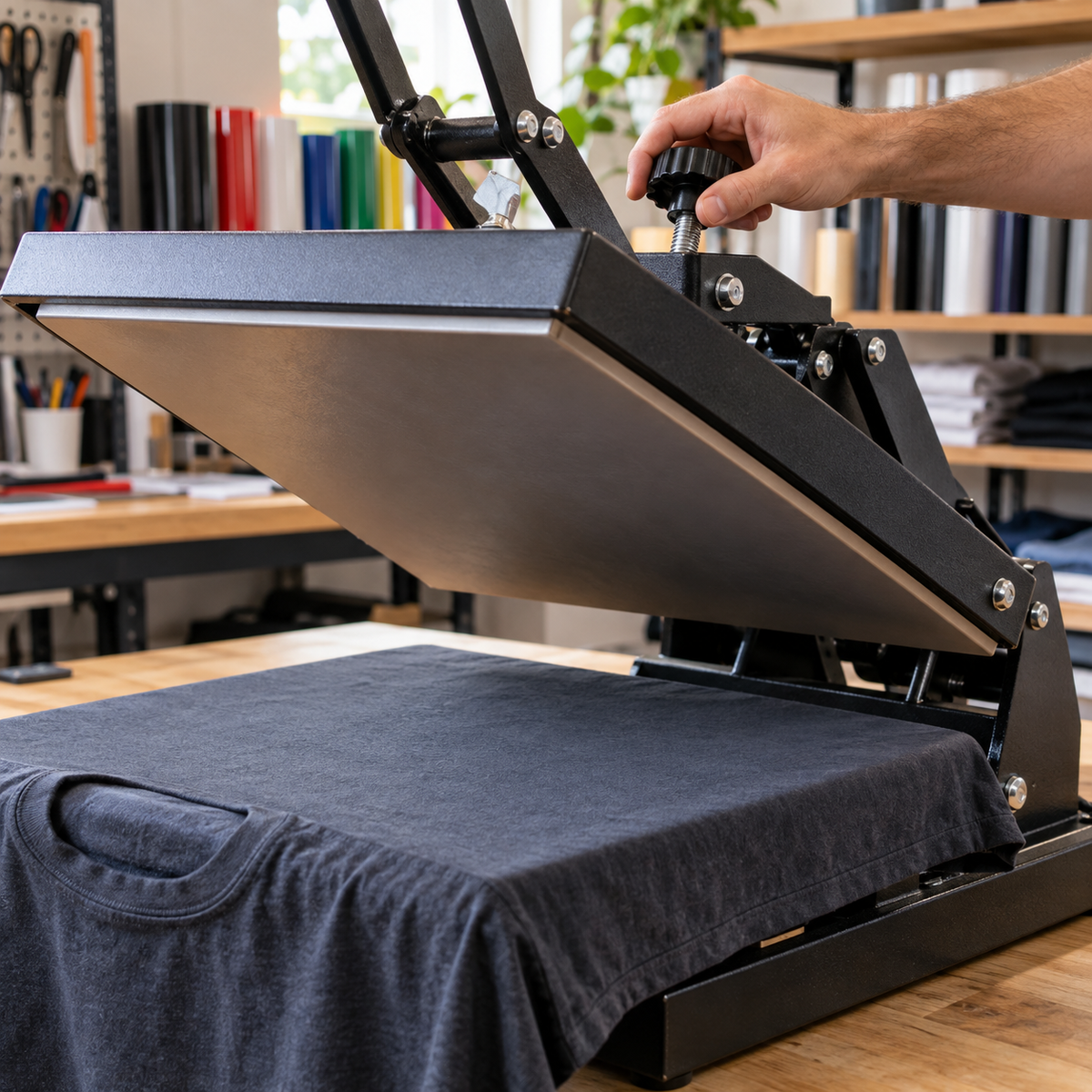 Heat Press Pressure Settings: Light, Medium, and Firm Explained