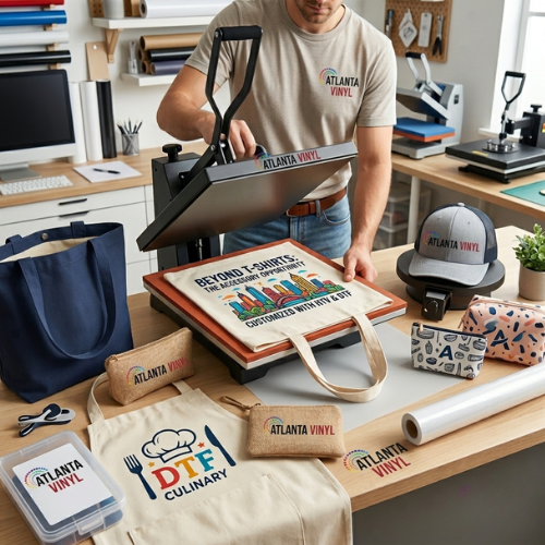 How to Decorate Bags, Totes, and Accessories with HTV and DTF