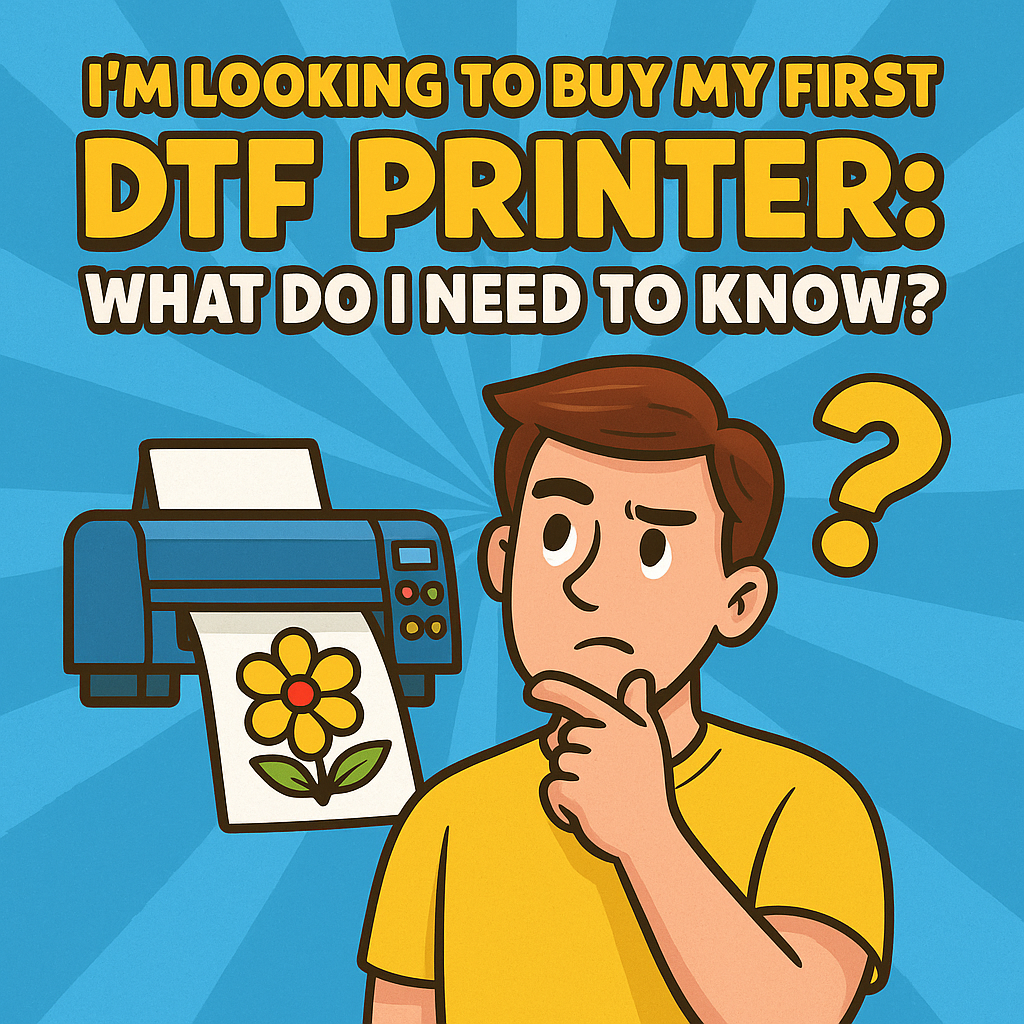 I'm Looking to Buy My First DTF Printer: What Do I Need to Know?
