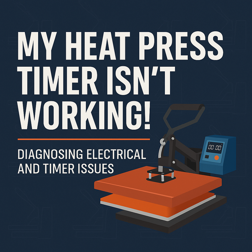 My Heat Press Timer Isn’t Working! Diagnosing Electrical and Timer Issues