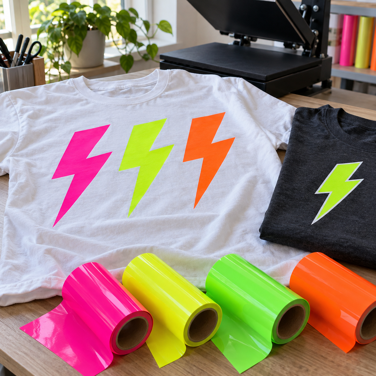 Neon HTV: Making Fluorescent Designs That Pop and Stay Bright