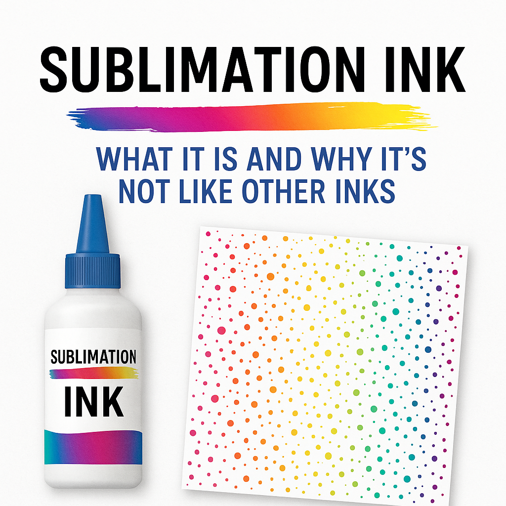 Sublimation Ink: What It Is and Why It’s Not Like Other Inks
