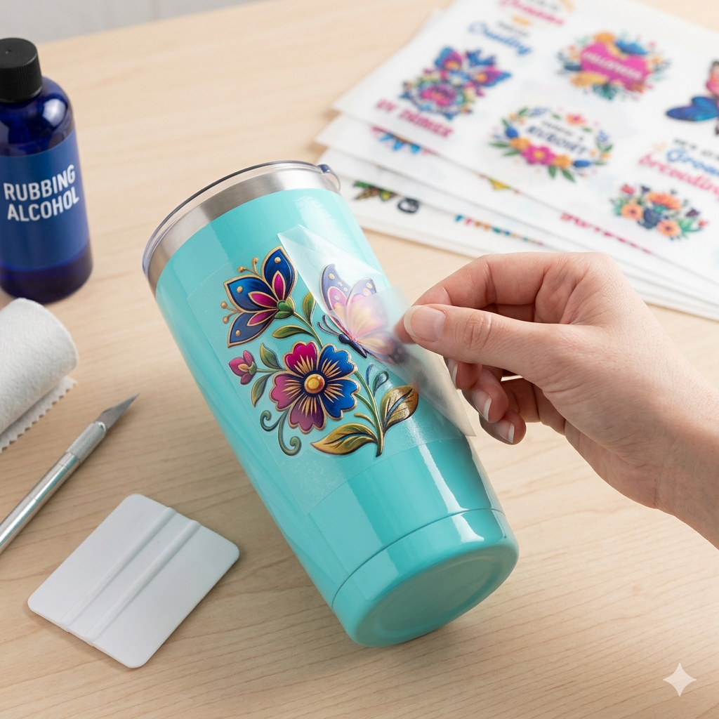 UV DTF on Tumblers: The Complete Beginner's Guide