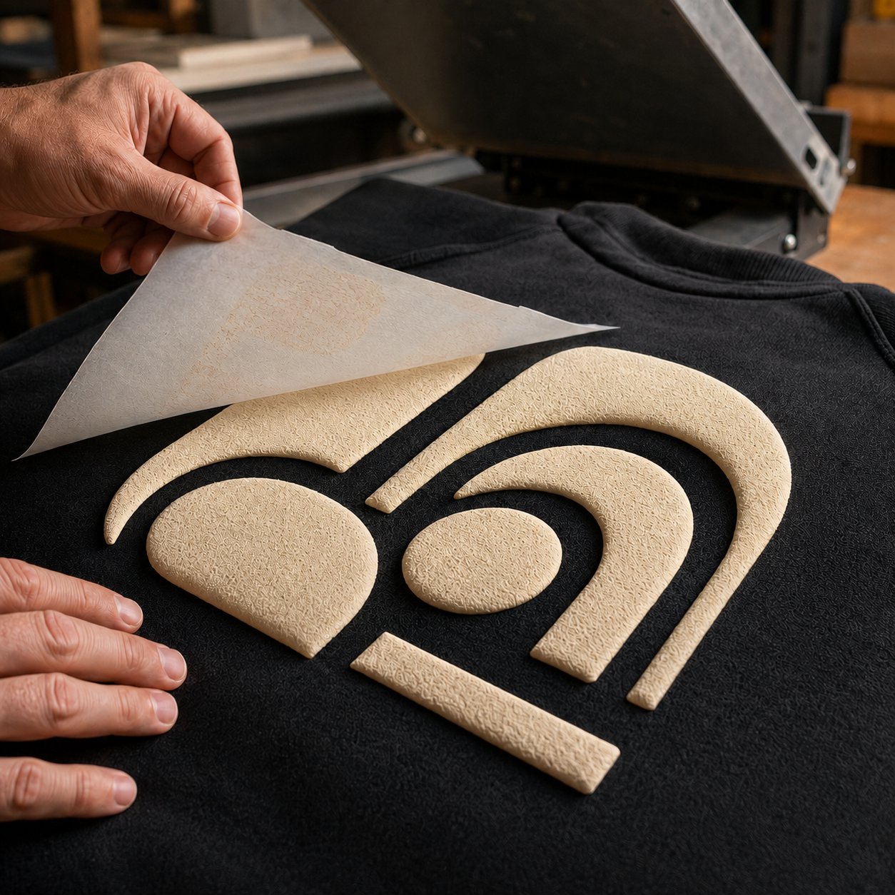 What Are Puff Screen Print Transfers and How Do You Apply Them?