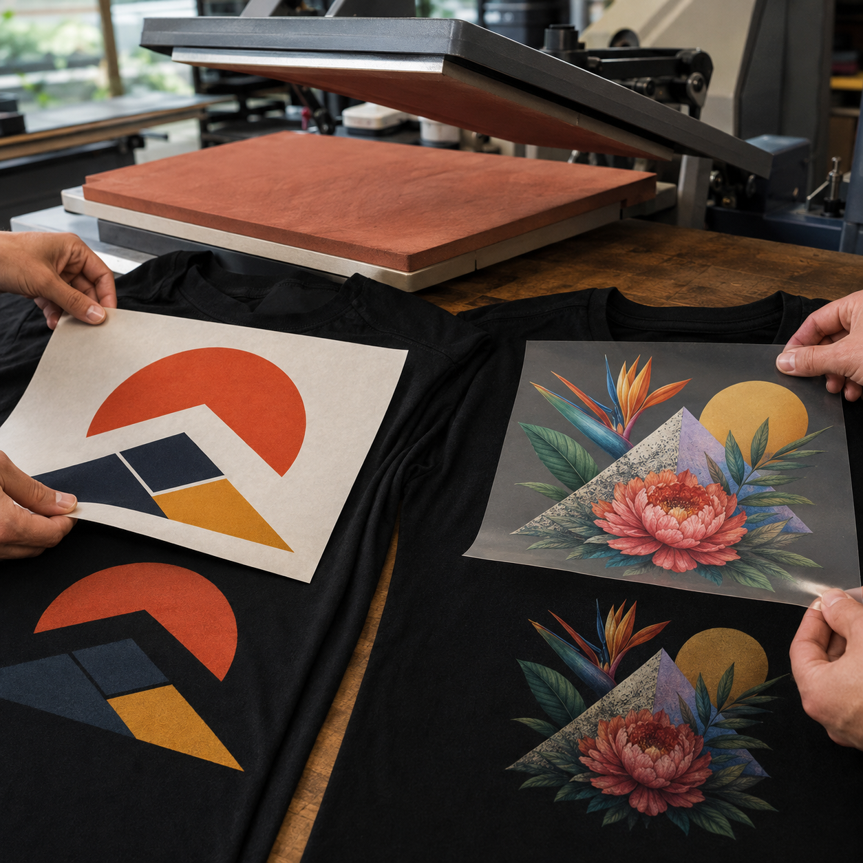 What Is Screen-Print Transfer and How Is It Different from DTF?