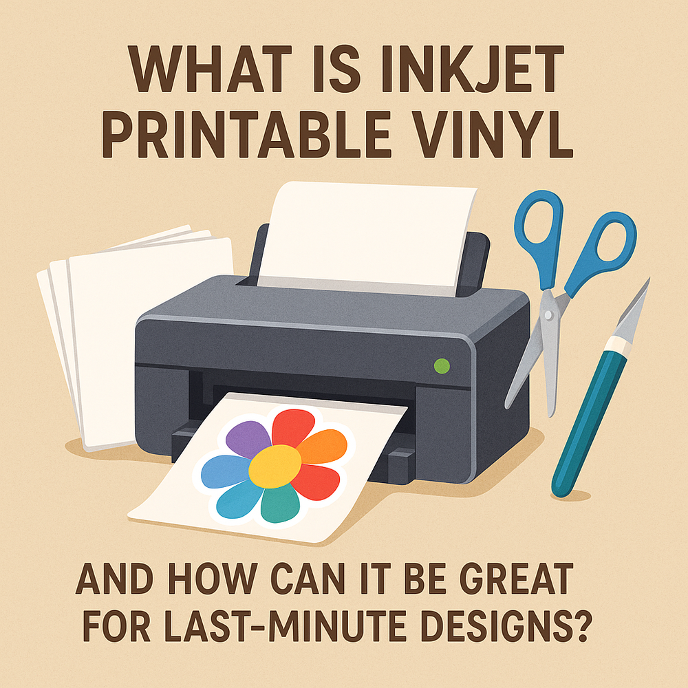 What is Inkjet Printable Vinyl and How Can It Be Great for Last-Minute ...