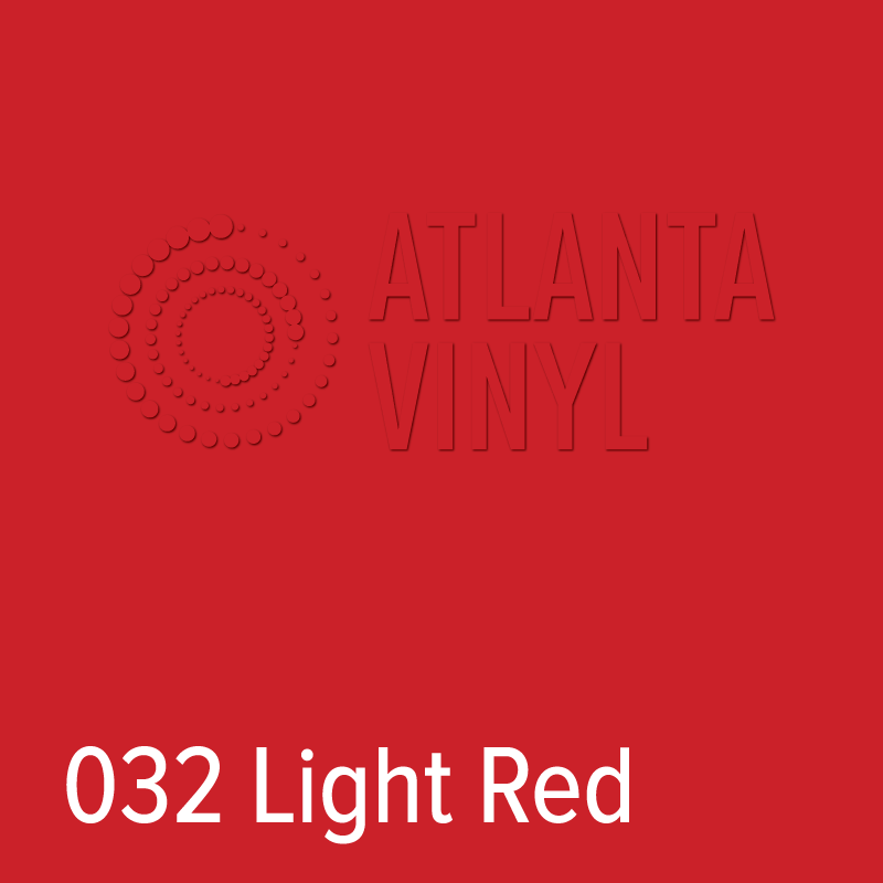 032 Light Red Oracal 651 Permanent Vinyl (24" Roll)