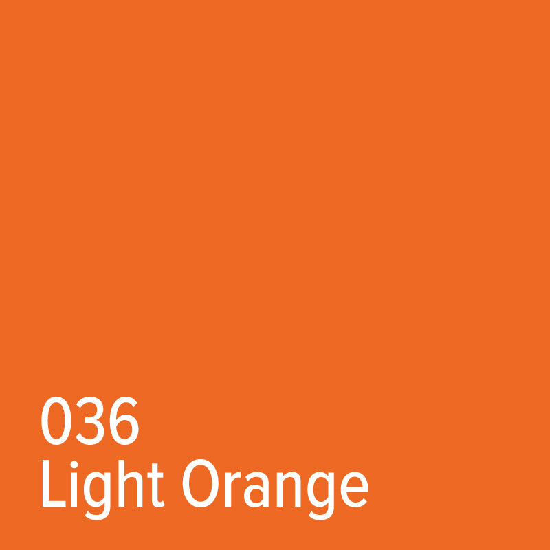 036 Light Orange Oracal 651 Adhesive Vinyl 24" Wholesale Bulk Roll