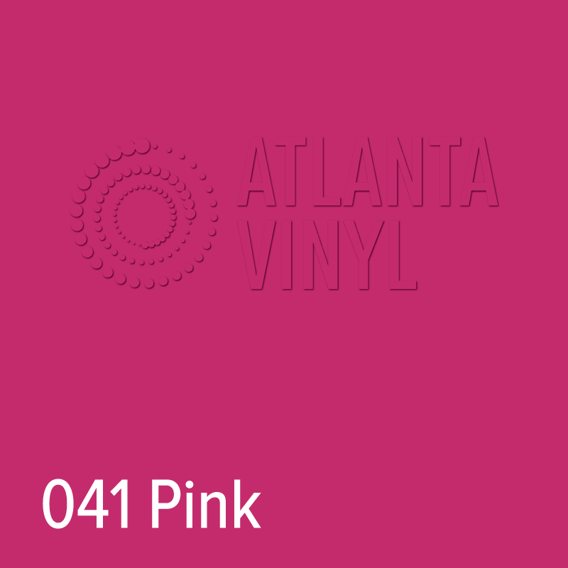 041 Pink  Oracal 651 Permanent Vinyl (24" Roll)