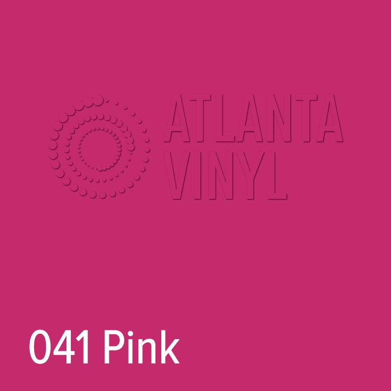 041 Pink  Oracal 651 Adhesive Vinyl 24" Wholesale Bulk Roll