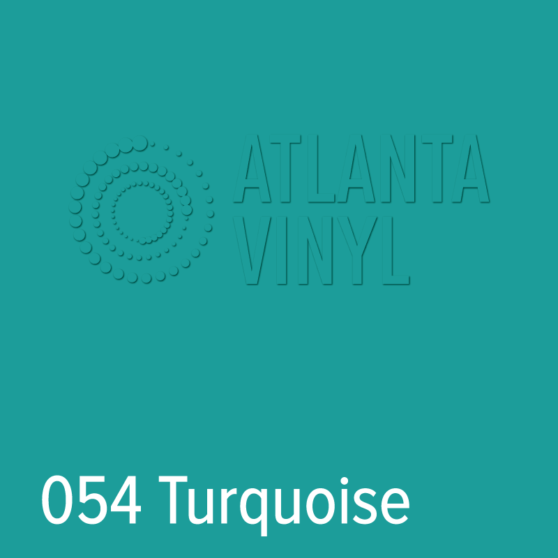 054 Turquoise Oracal 651 Adhesive Vinyl 24" Wholesale Bulk Roll
