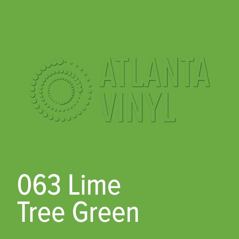 063 Lime Tree Green  Oracal 651 Permanent Vinyl (24" Roll)