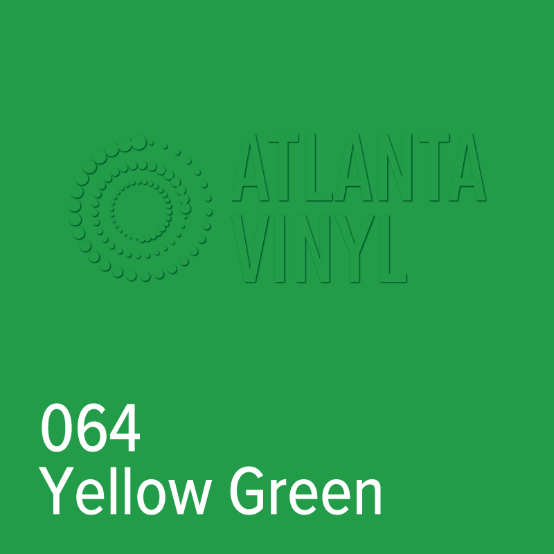 064 Yellow Green Oracal 651 Permanent Vinyl (24" Roll)