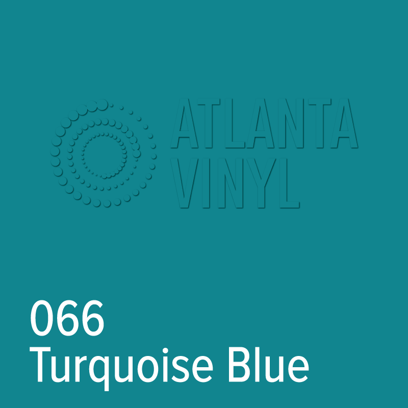 066 Turquoise Blue Oracal 651 Permanent Vinyl (24" Roll)