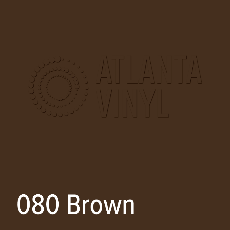 080 Brown Oracal 651 Adhesive Vinyl 24" Wholesale Bulk Roll