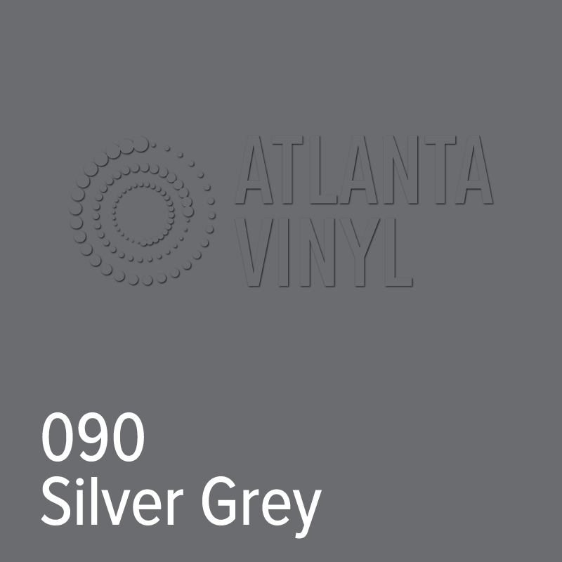 090 Silver Grey Oracal 651 Adhesive Vinyl 24" Wholesale Bulk Roll