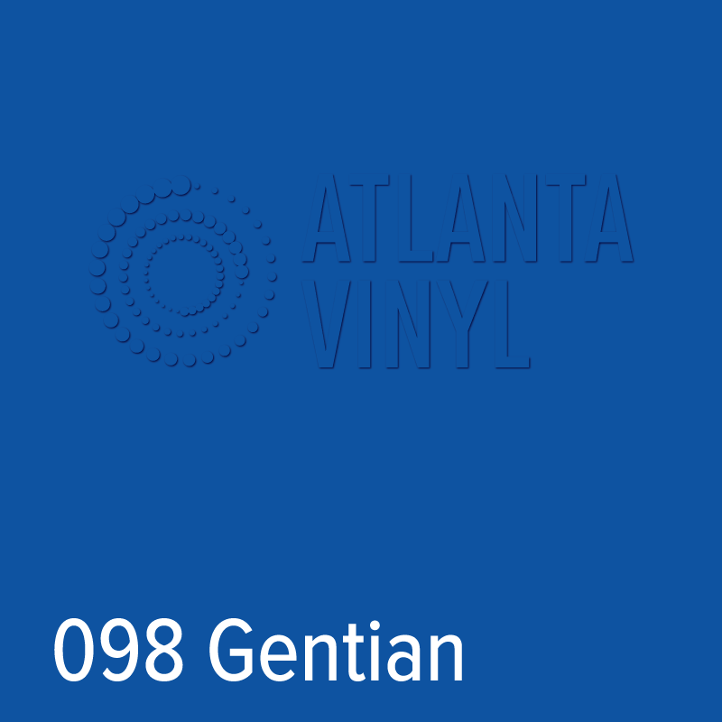 098 Gentian Oracal 651 Permanent Vinyl (24" Roll)