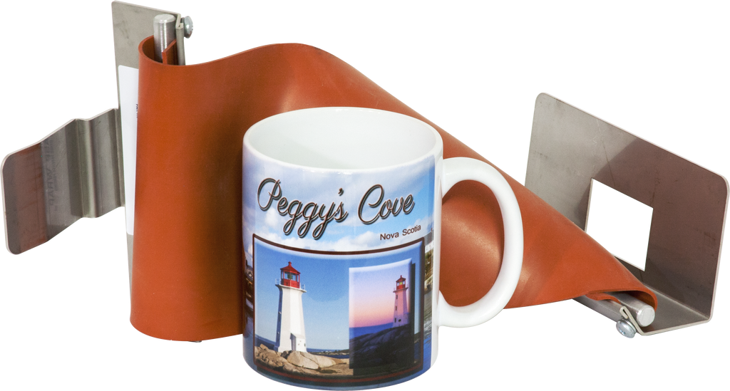 HIX 4" Sublimation Oven Mug Wrap for 11 oz, 15 oz & 14 oz Travel Mugs