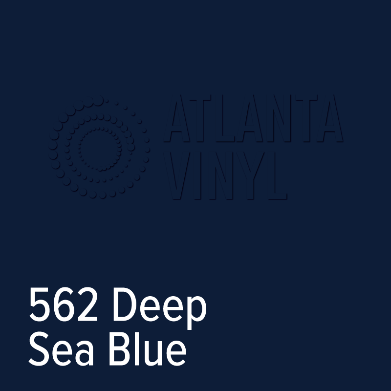 562 Deep Sea Blue Oracal 651 Permanent Vinyl (24" Roll)